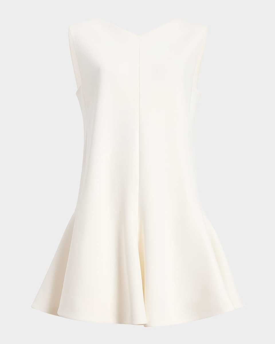 Mel V-Neck Low-Back Mini Dress